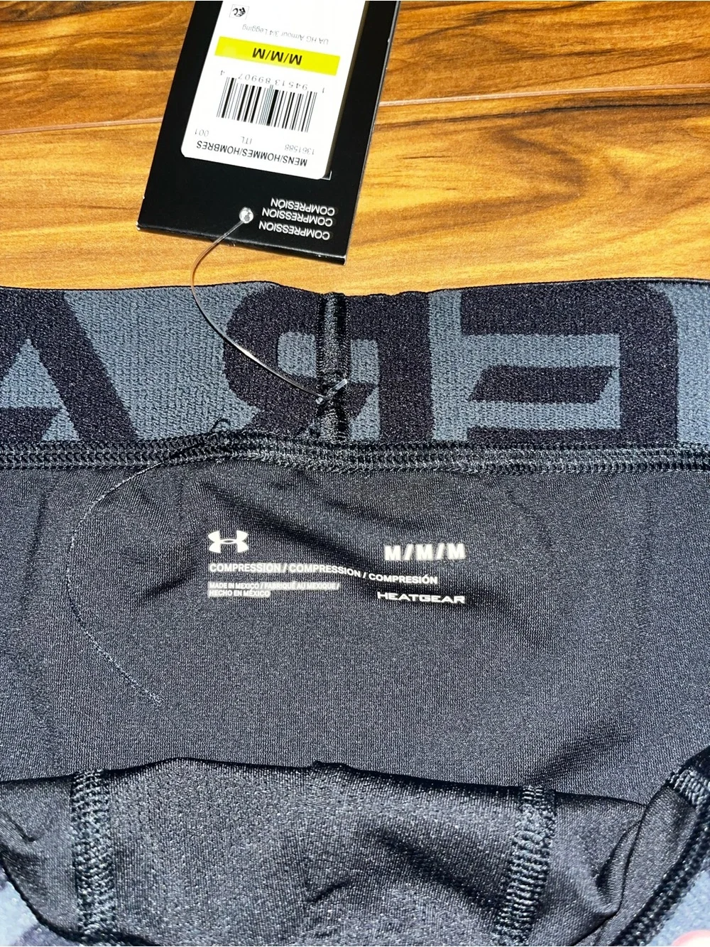 NWT Under Armour Men’s Compression 3/4 Leggings